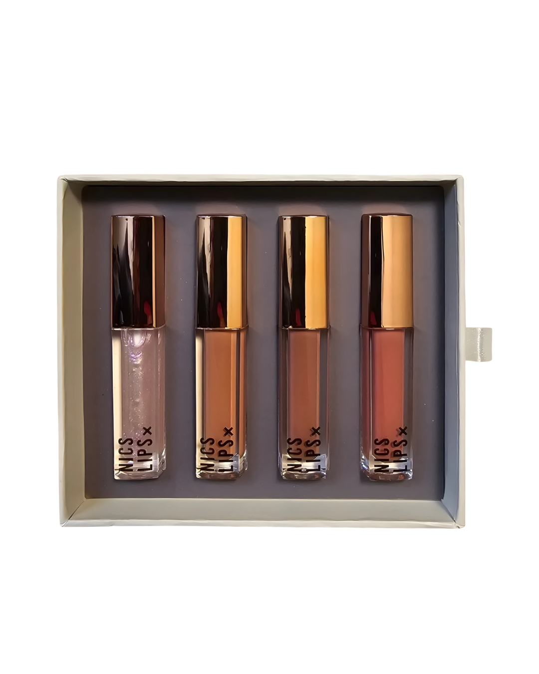 Glossy & Matte Lip-Set NUDE "limitiert" NICS LIPS