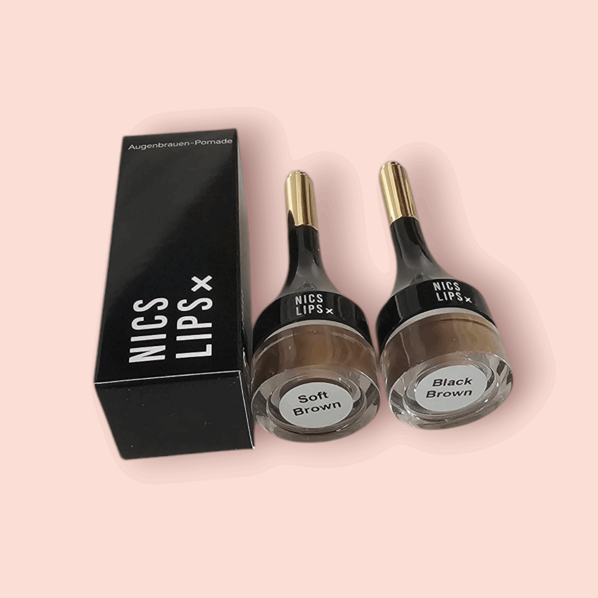 NICS LIPS Augenbrauen-Pomade wasser- und wischfest