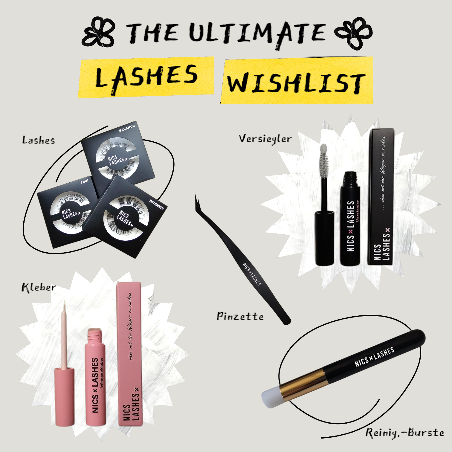 Sealer/Versiegler für DIY Wimpernextensions