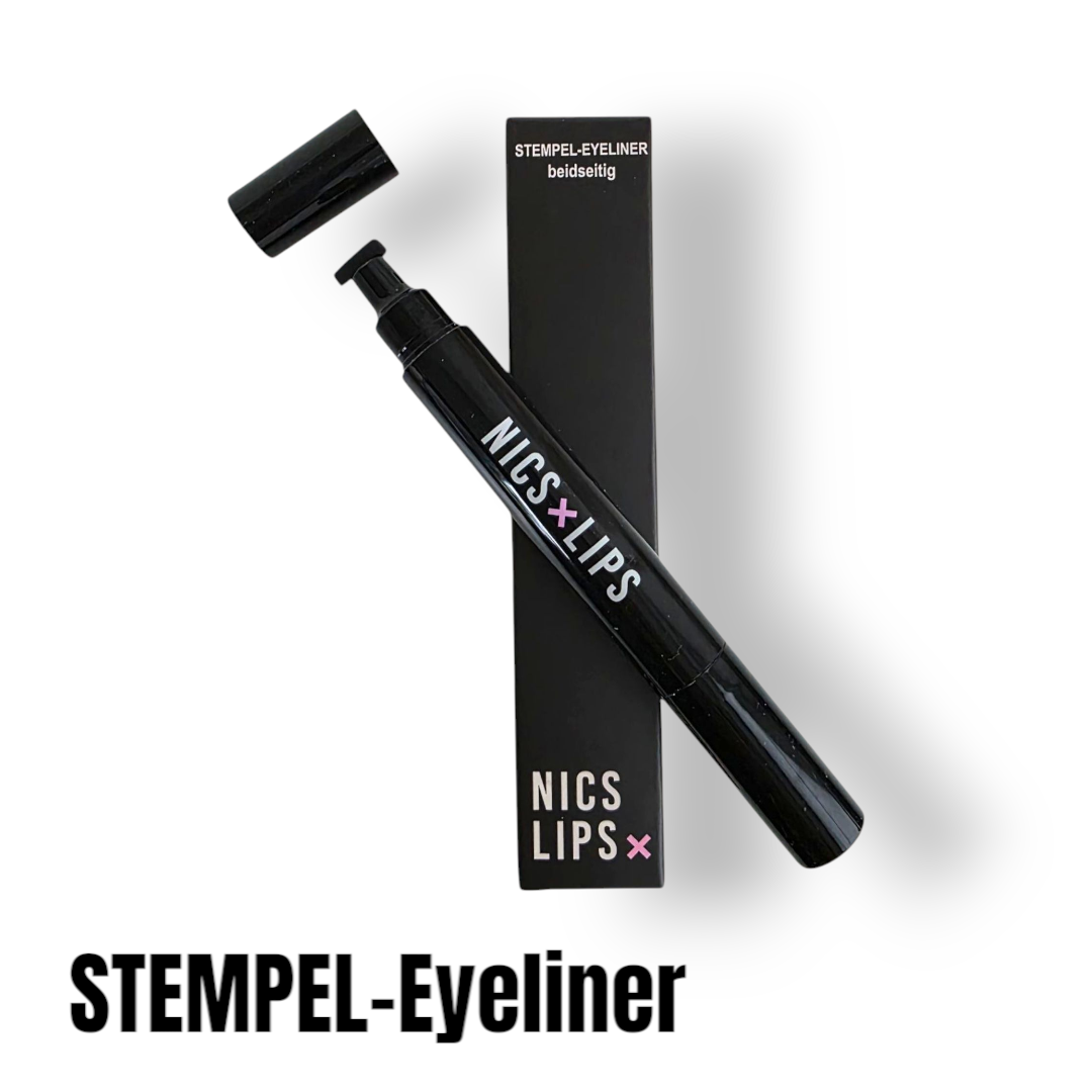 NICS LIPS "STAMP & LINE" – 2in1 Eyeliner mit Stempelspitze