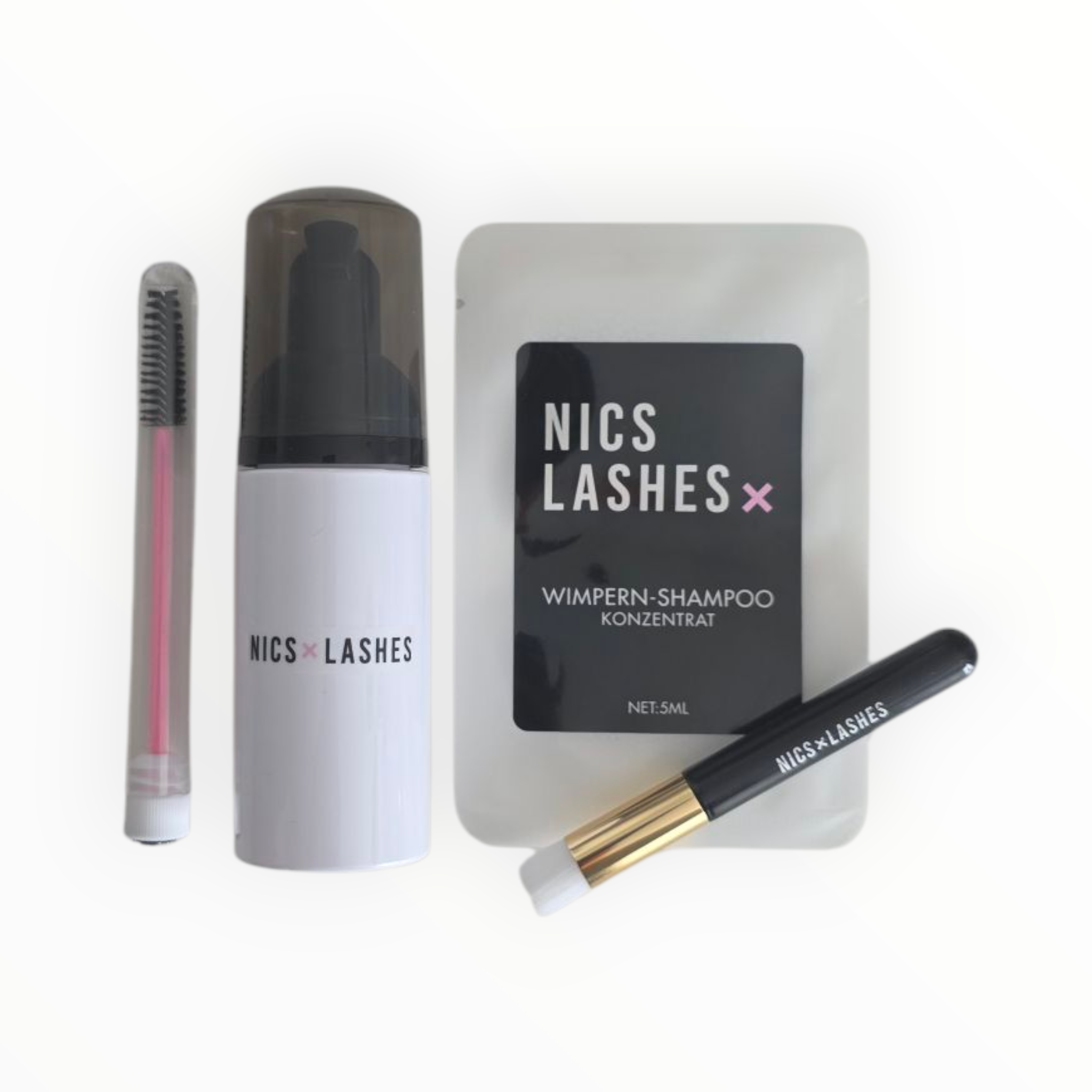 Wimpern-Shampoo Set für ein "Fresh-Up" Deiner DIY Lashes