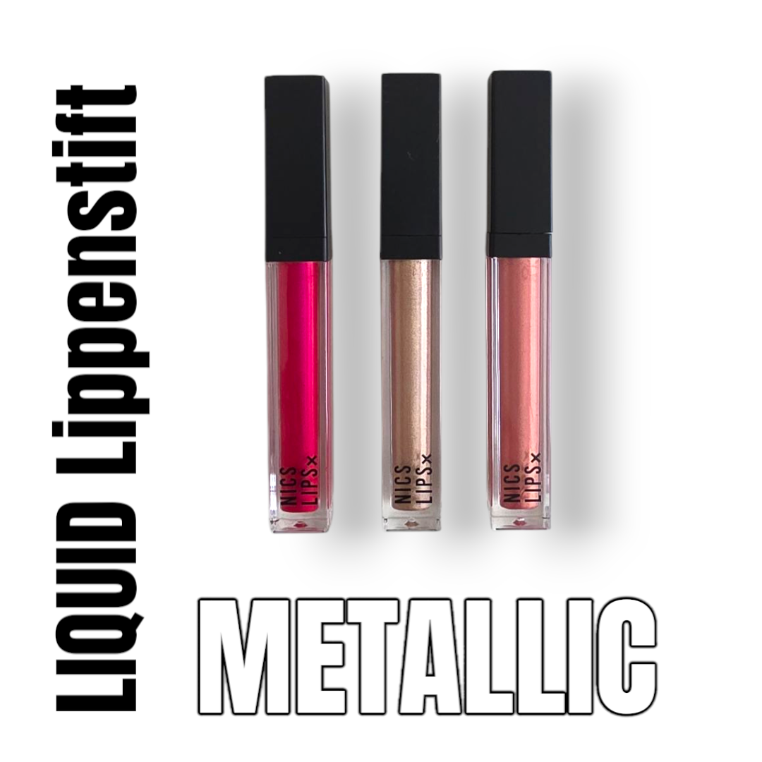 "Metallic Liquid Lippenstift" NICS LIPS
