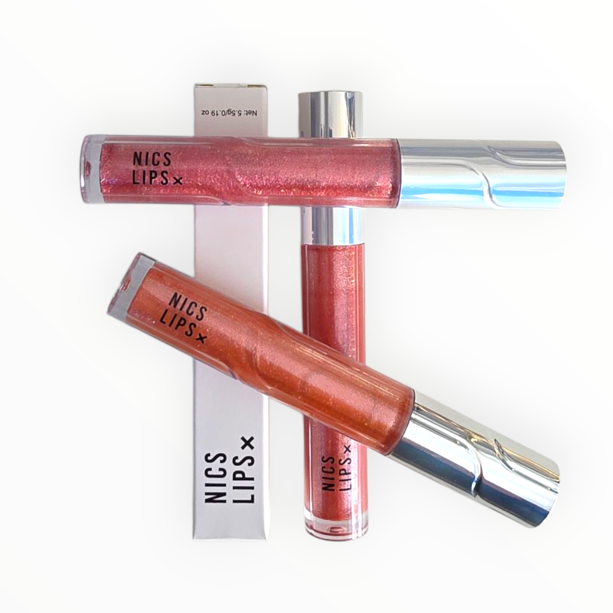 NICS LIPS Schimmernder ICE CRUSH LIP GLOSS