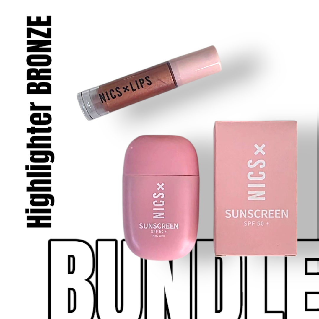 NICS x SUNSCREEN SPF 50+ auch als BUNDLE mit Highlighter