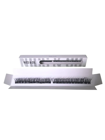 NICS & LASHES – Prime Glam - Selbstklebende, bandlose Nachfüll-Box (eine Länge, ca. 24 Segmente)
