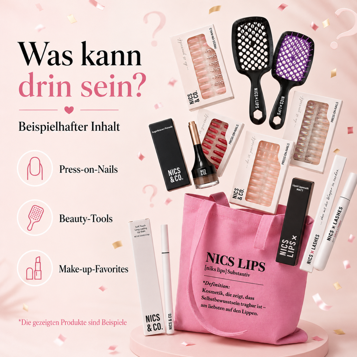 ✨ NICS LIPS Mystery Bag | Beauty Überraschung mit 5 NicsLips Favoriten 🎁