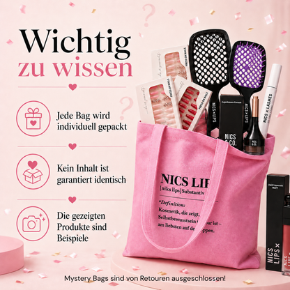 ✨ NICS LIPS Mystery Bag | Beauty Überraschung mit 5 NicsLips Favoriten 🎁