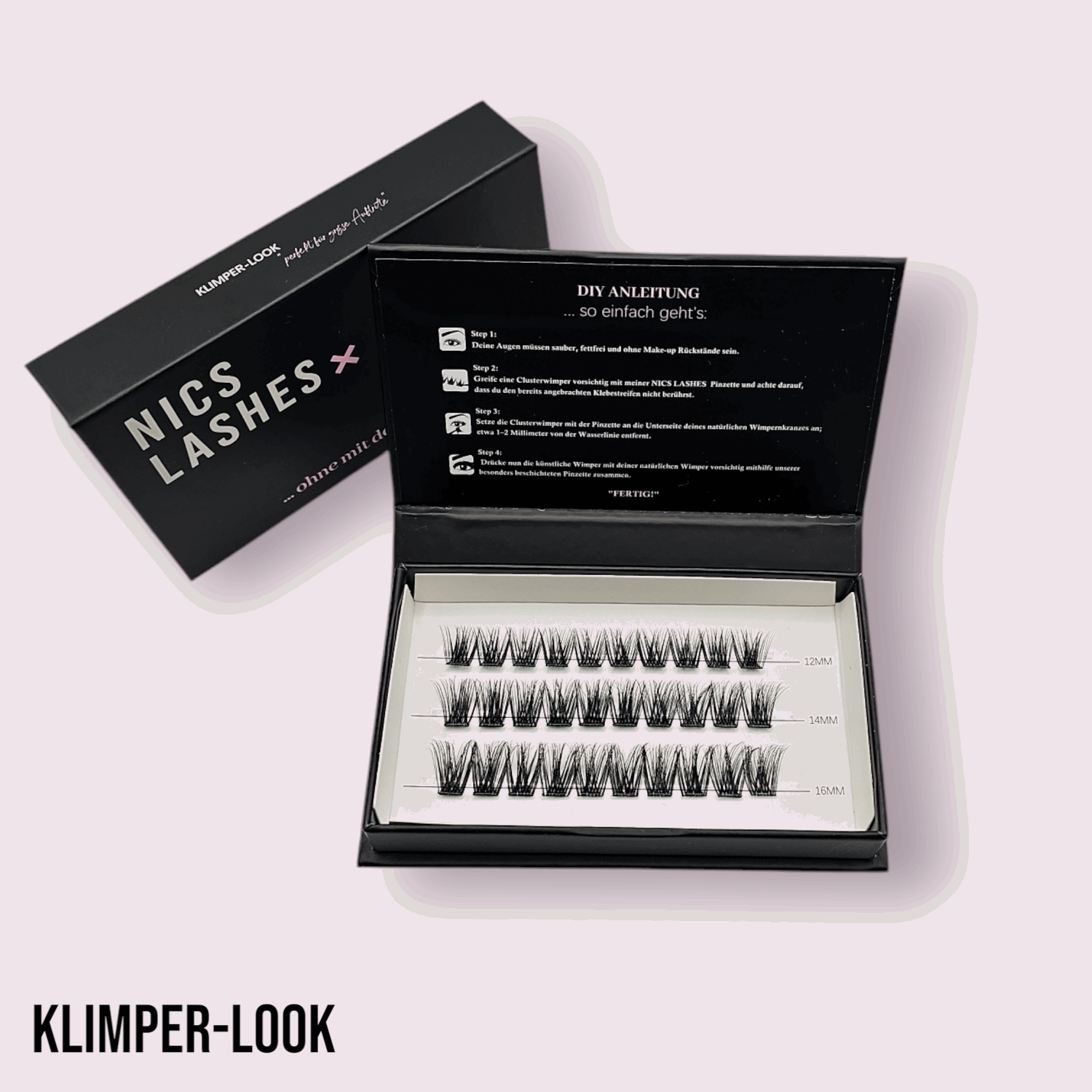 "KLIMPER-LOOK" DIY-Wimpern selbstklebend und bandlos