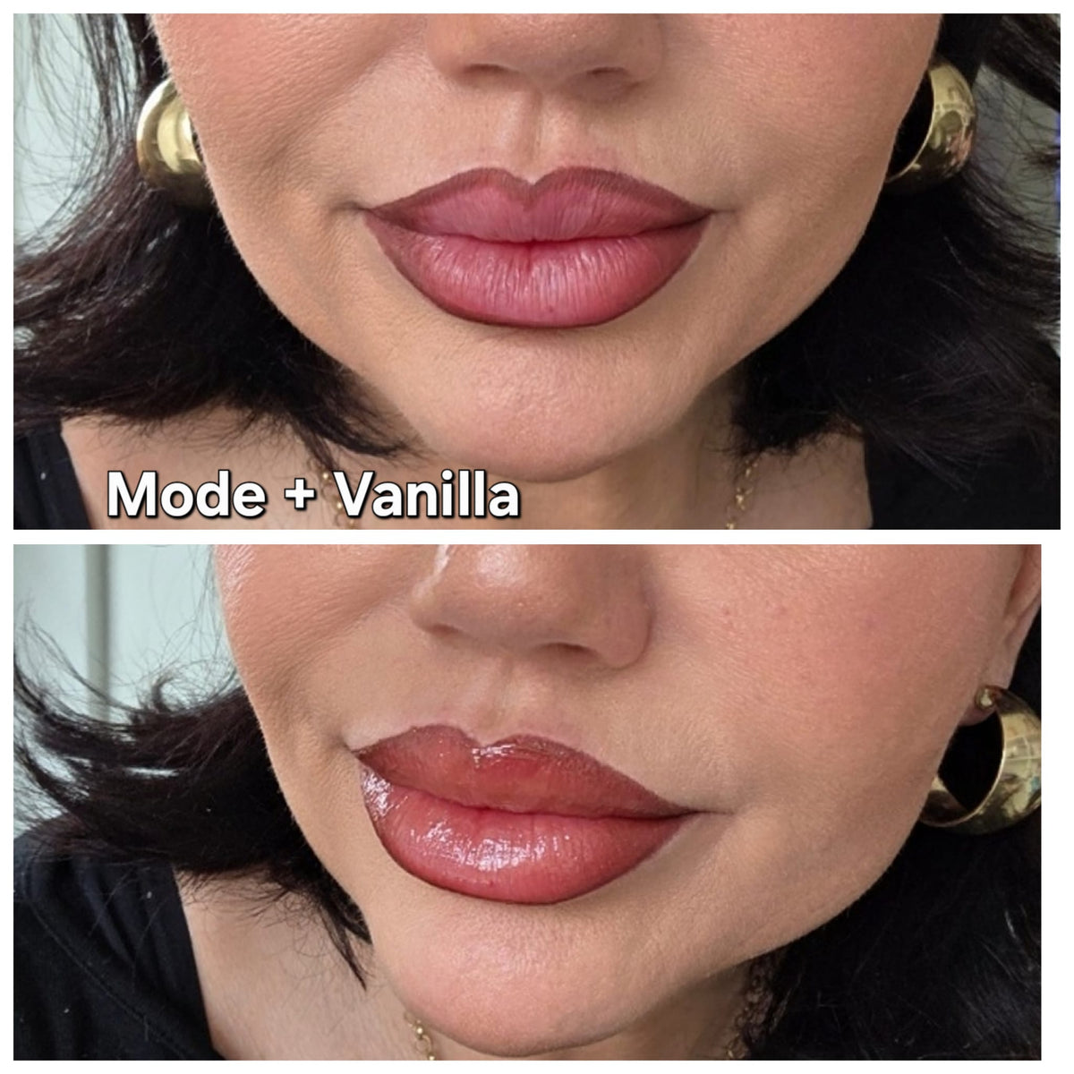 Lip Butter & Lipliner matt NICS LIPS Long Lasting im Bundle