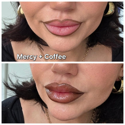 Lip Butter & Lipliner matt NICS LIPS Long Lasting im Bundle