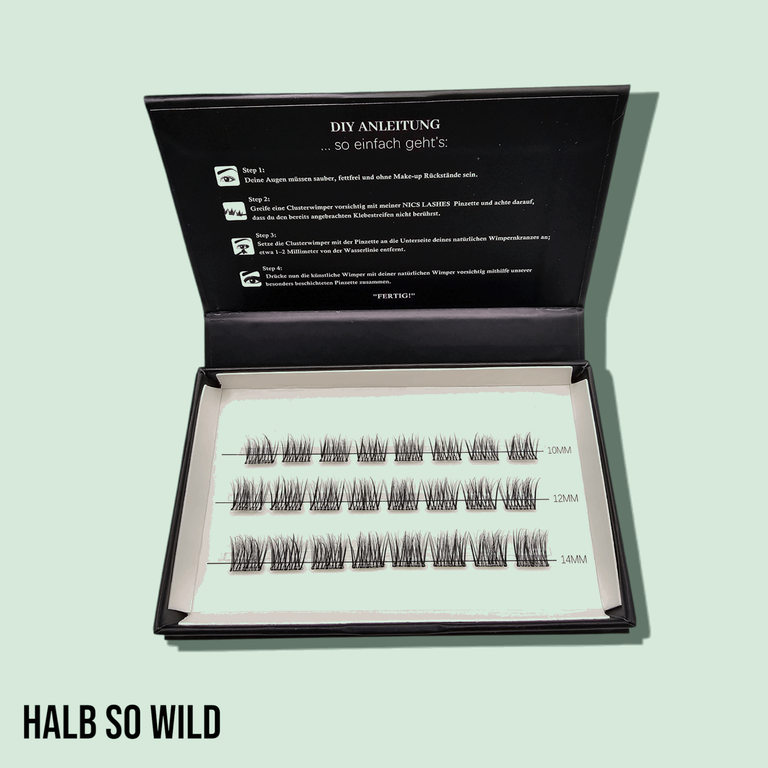 "HALB SO WILD" DIY-Wimpern selbstklebend und bandlos