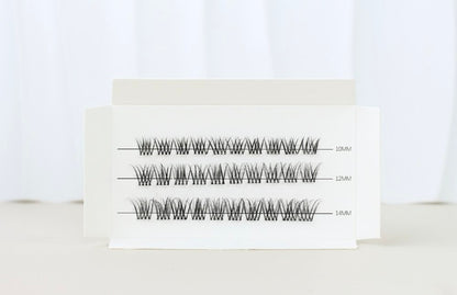 "DEZENTER HINGUCKER" DIY- Wimpern inkl. Pinzette selbstklebend u. bandlos
