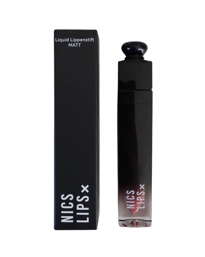NICS LIPS Liquid Lippenstift - Mattes Finish "ESSENTIELL"