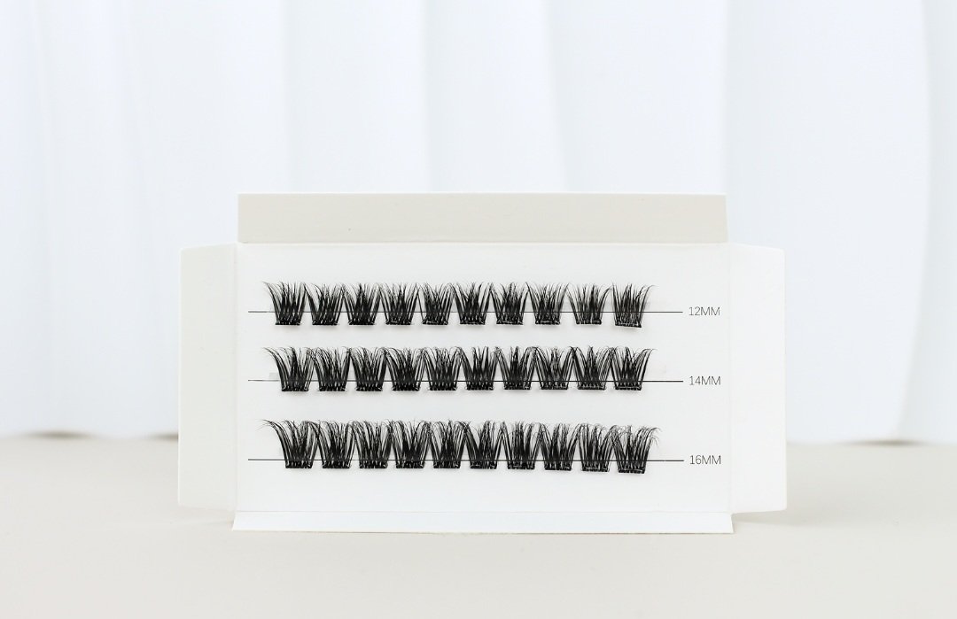 "KLIMPER-LOOK" DIY-Wimpern inkl. Pinzette selbstklebend u. bandlos