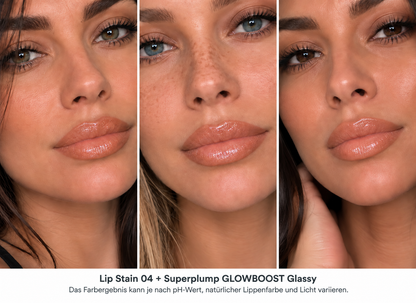NICS LIPS Lip-Duo-Set | LIP STAIN + Superplump GLOWBOOST