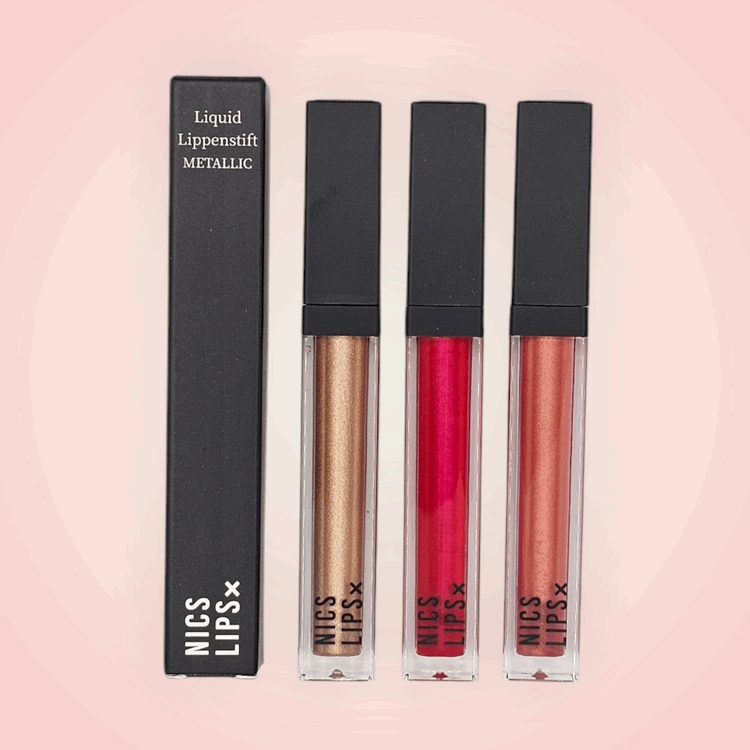 "Metallic Liquid Lippenstift" NICS LIPS