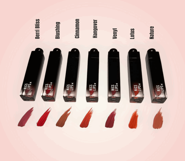NICS LIPS Liquid Lippenstift - Mattes Finish "ESSENTIELL"