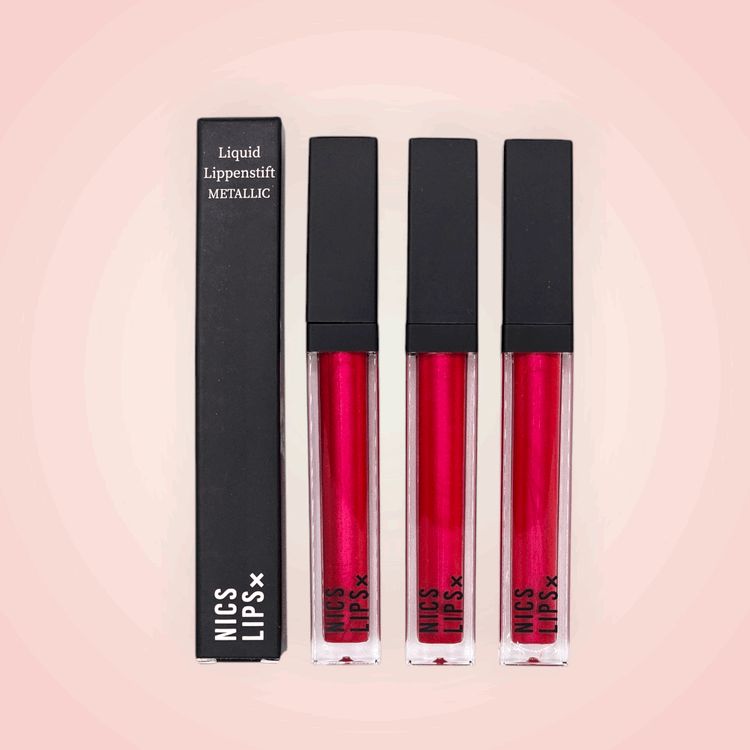 "Metallic Liquid Lippenstift" NICS LIPS