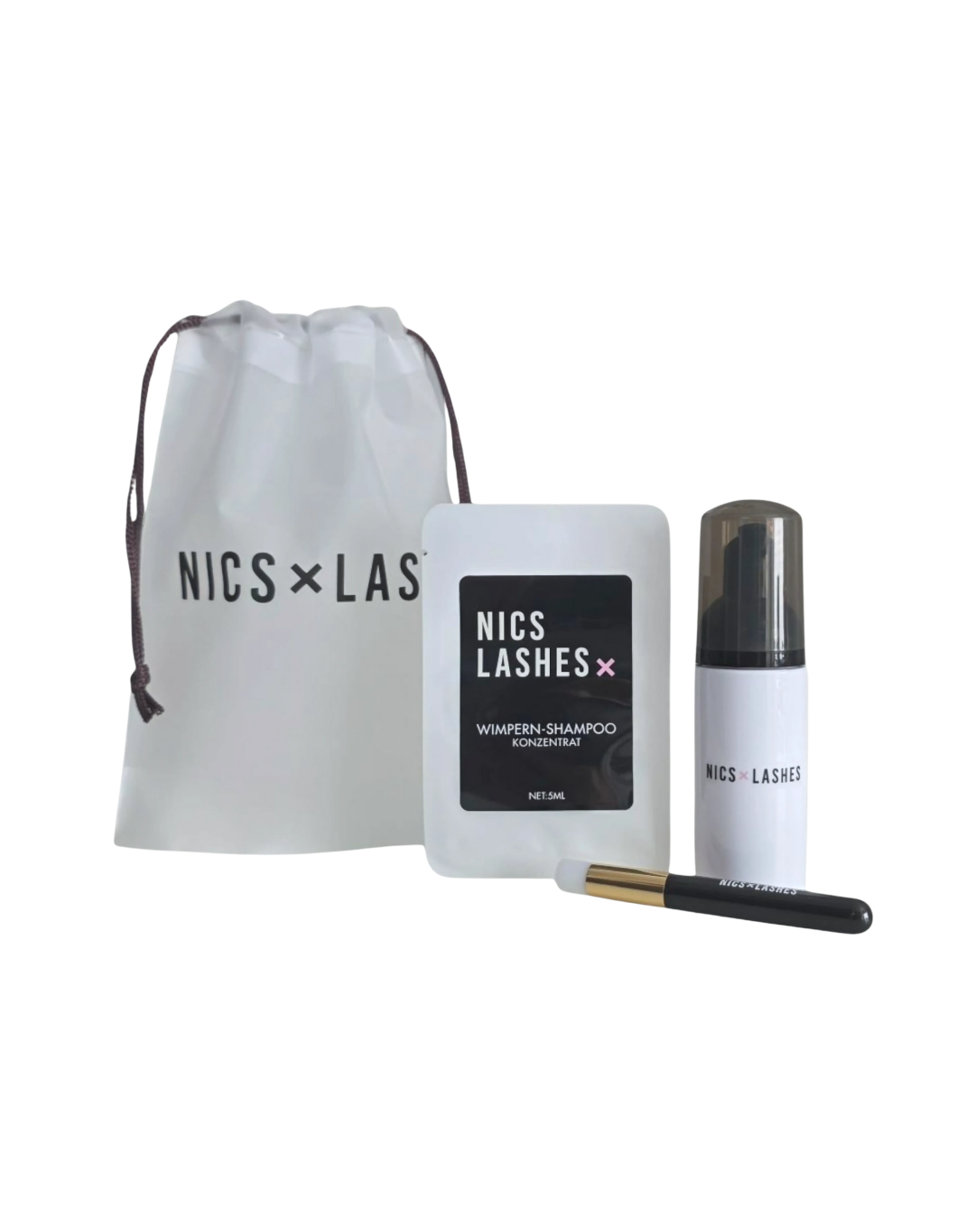 Wimpern-Shampoo Set für ein "Fresh-Up" Deiner DIY Lashes