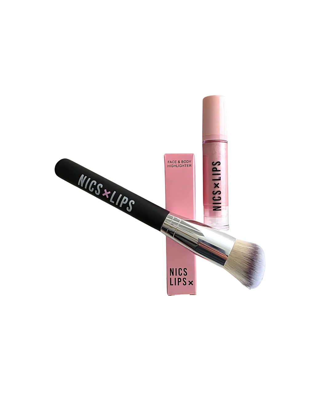 Bundle Highlighter mit Pinsel - Ideal für präzise Akzente und strahlende Highlights