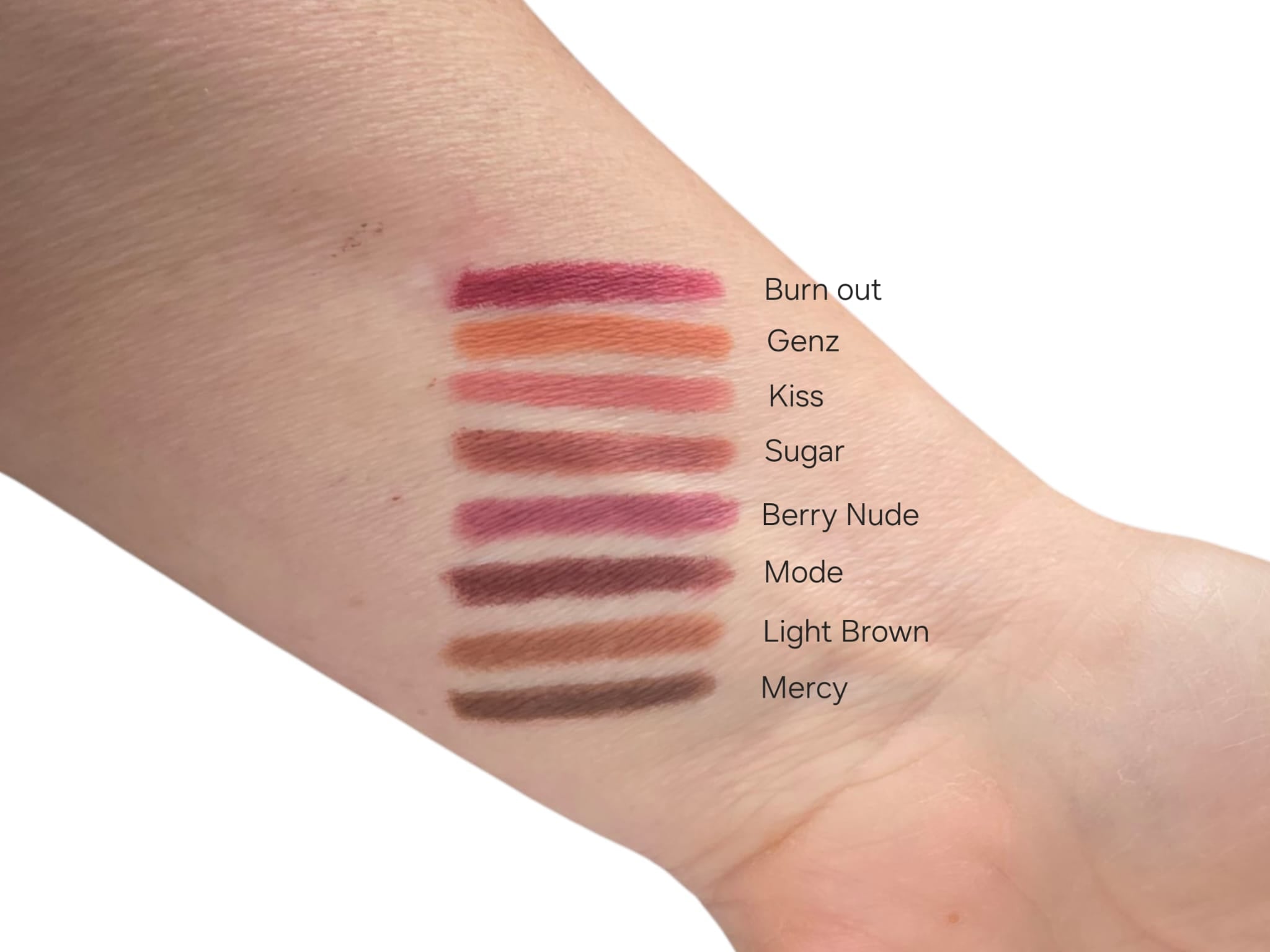 Lipliner matt NICS LIPS Long Lasting