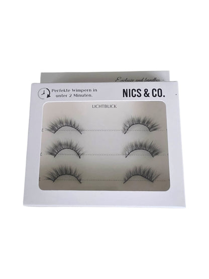 NICS & CO. - Halbe Selbstklebende Wimpernbänder